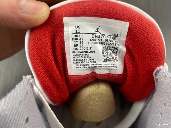 Rep Jordan Air OG 3 Red DN3707-160 Fire 0808